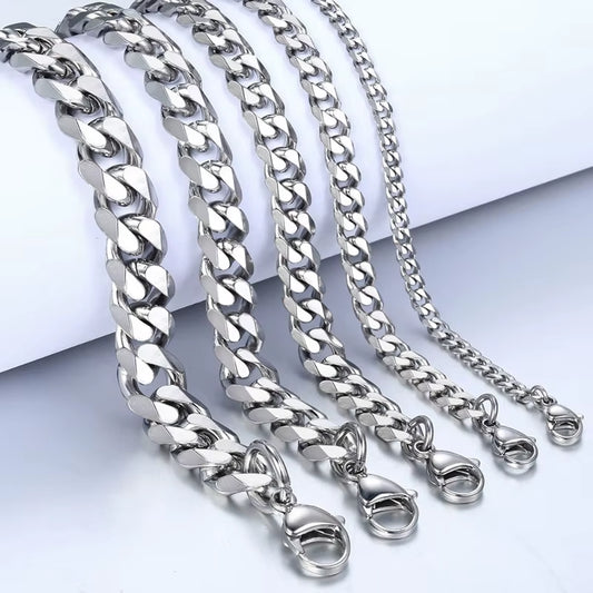 Men’s Stainless Steel Chain Bracelet – Minimalist Everyday Style